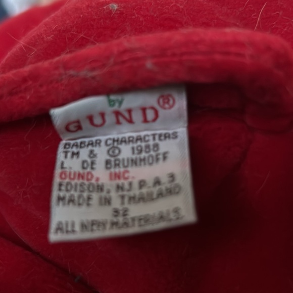 Stuffed Babar - Picture 4 of 4